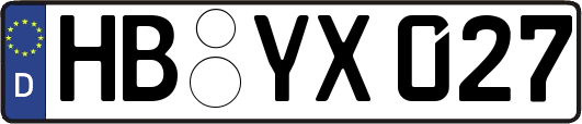 HB-YX027