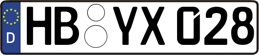 HB-YX028