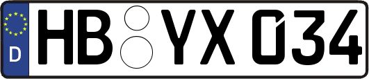 HB-YX034
