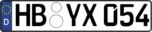 HB-YX054