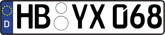 HB-YX068