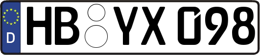 HB-YX098