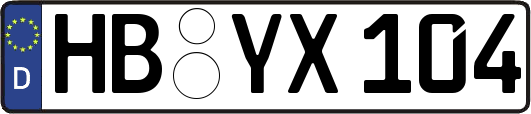 HB-YX104