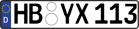 HB-YX113