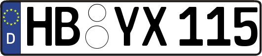 HB-YX115