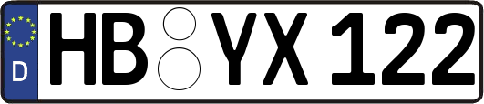HB-YX122