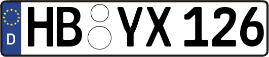 HB-YX126