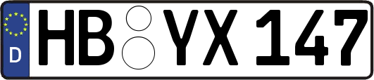 HB-YX147