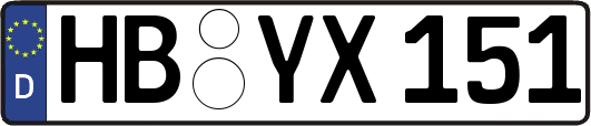 HB-YX151