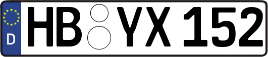 HB-YX152