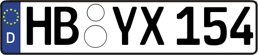 HB-YX154