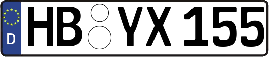 HB-YX155