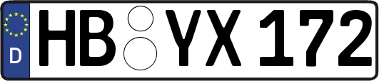 HB-YX172