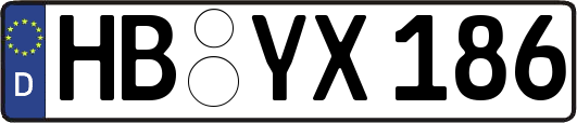 HB-YX186
