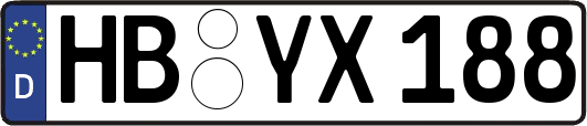 HB-YX188