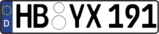 HB-YX191