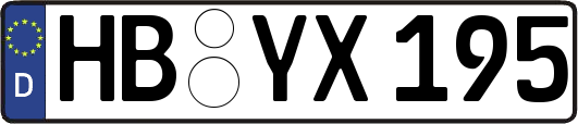 HB-YX195