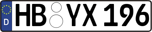 HB-YX196