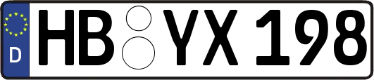 HB-YX198