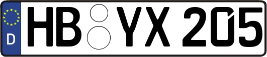 HB-YX205