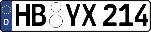 HB-YX214