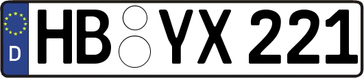 HB-YX221