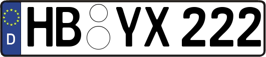 HB-YX222
