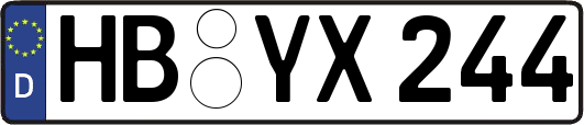 HB-YX244