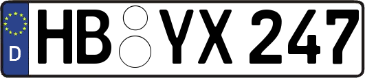 HB-YX247