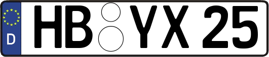 HB-YX25