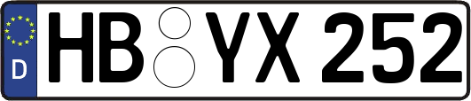 HB-YX252