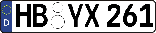 HB-YX261