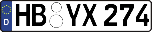 HB-YX274