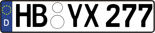 HB-YX277