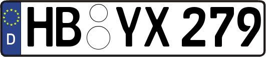 HB-YX279