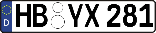 HB-YX281