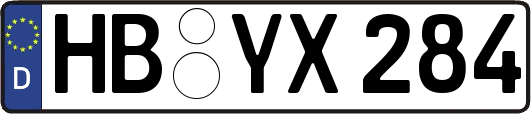 HB-YX284