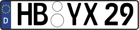 HB-YX29