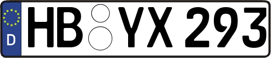 HB-YX293