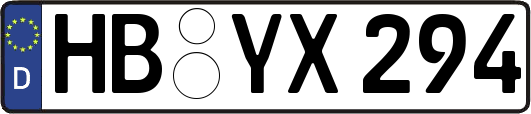 HB-YX294