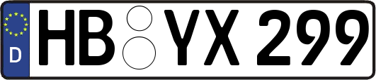 HB-YX299