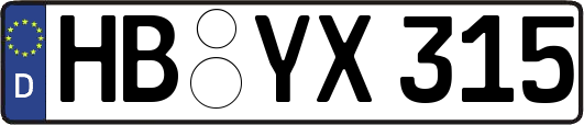 HB-YX315
