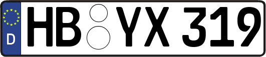 HB-YX319