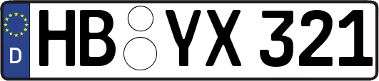 HB-YX321