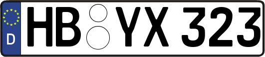 HB-YX323