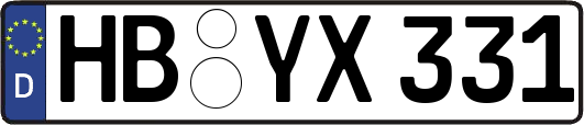 HB-YX331