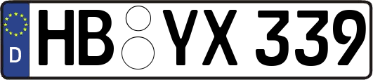 HB-YX339