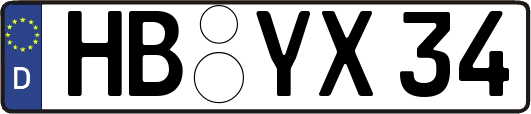 HB-YX34