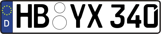 HB-YX340