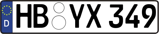 HB-YX349